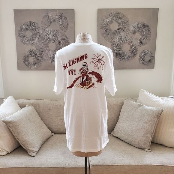 Hurley Everyday Washed Sleighing It T-shirt - Picture 8 of 15